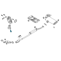 OEM 2014 Hyundai Santa Fe Sport Bolt Diagram - 28524-02500