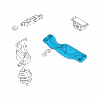OEM 2012 Infiniti EX35 Member Assy-Engine Mounting, Rear Diagram - 11310-4GB5A