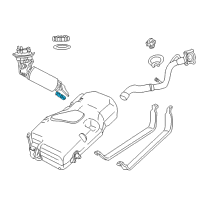 OEM Chrysler PT Cruiser Fuel Tank Sending Unit-Levl Kit Diagram - 5017205AC