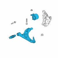 OEM Chevrolet Traverse Lower Control Arm Diagram - 84263008