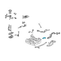 OEM Honda Civic Tube, Filler Neck Diagram - 17651-S5A-A30