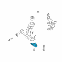 OEM 2017 Kia Soul Ball Joint Assembly-Lower Diagram - 54530B2100