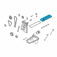 OEM 2004 Nissan Xterra Cover Assy-Valve Rocker Diagram - 13264-F4500