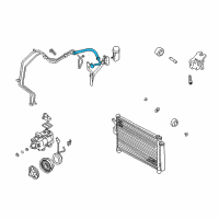 OEM 2004 Hyundai Accent Hose-Discharge Diagram - 97762-25100