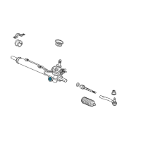 OEM 2014 Honda Pilot Bush, Steering Gear Box Mounting Diagram - 53685-SZA-A51