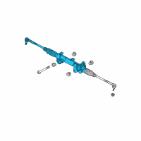 OEM Dodge Ram 1500 STEERING GEAR Diagram - 52106518BA