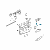 OEM 2006 Chevrolet Trailblazer Switch Asm-Driver Seat Adjuster Memory Diagram - 15908702