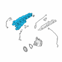 OEM BMW X6 Exchange-Turbo Charger Diagram - 11-65-7-636-423