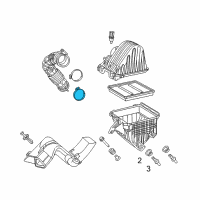 OEM 2014 Jeep Patriot Clamp-Hose Diagram - 6508369AA