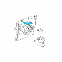 OEM 1999 Jeep Grand Cherokee Hose-Radiator Inlet Diagram - 52079407