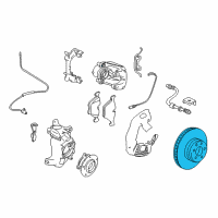 OEM 1998 BMW 740i Brake Disc, Ventilated Diagram - 34-11-6-757-747