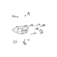 OEM 2008 Lexus RX350 Bolt Diagram - 90109-A0032