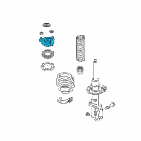 OEM 2017 Kia Sportage Insulator Assembly-Strut Diagram - 54610D3000