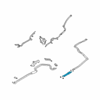 OEM Hyundai Veracruz Hose-Heater Diagram - 97545-3J000