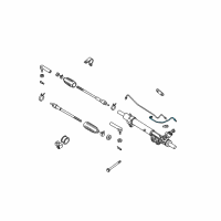 OEM 2014 Nissan Armada Tube Assy-Cylinder Diagram - 49541-7S000