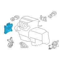 OEM 2012 Honda CR-V Mounting, Engine Side Diagram - 50820-T0T-H01