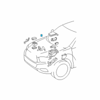 OEM 2021 Toyota C-HR Relay Box Relay Diagram - 90084-98032