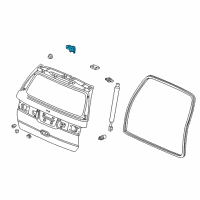 OEM Hinge, Tailgate Diagram - 68210-S0X-A00ZZ