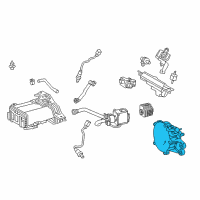 OEM 2015 Lexus NX200t Sensor, Air Fuel Ratio Diagram - 89467-78010