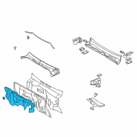 OEM 2013 Toyota Land Cruiser Insulator Diagram - 55223-60362