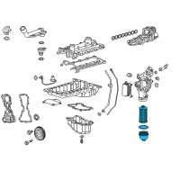 OEM Chevrolet Filter Assembly Diagram - 12677407