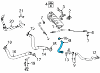 OEM 2020 Chevrolet Corvette Reservoir Hose Diagram - 84714370