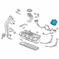 OEM 2013 Buick Encore Fuel Pump Controller Diagram - 22874300