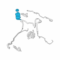 OEM Hyundai Entourage Reservoir Assembly-Power Steering Diagram - 57150-4D000