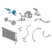 OEM Honda Civic Coil Set, Field Diagram - 38924-R1A-A01