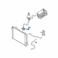 OEM Toyota Prius AWD-e Outlet Hose Diagram - G922F-47010