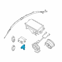 OEM Hyundai Sensor Assembly-Side Impact, Front Diagram - 95920-1M200