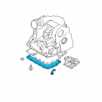 OEM Infiniti G20 Transmission Oil Pan Assembly Diagram - 31390-31X00