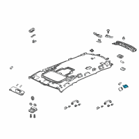 OEM Honda Base Diagram - 34404-SJK-003