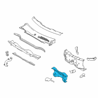 OEM Infiniti QX30 INSULATOR-Dash, Lower Front Diagram - 67810-5DF0B