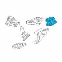 OEM 2019 Buick Encore Mount Diagram - 95418204