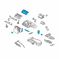 OEM Buick Century Seal Kit, A/C Evaporator Diagram - 52478813