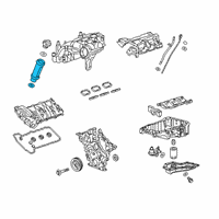 OEM GMC Acadia Filler Tube Diagram - 12686973