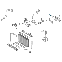 OEM Toyota FJ Cruiser Temperature Sending Unit Diagram - 89422-06010