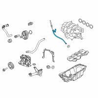 OEM 2011 Ford Fiesta Tube Diagram - BE8Z-6754-E