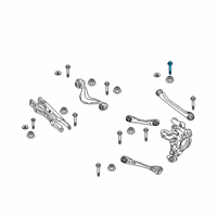 OEM BMW i3s Eccentric Bolt Diagram - 33-30-6-799-031