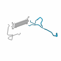 OEM Cadillac CTS Hose & Tube Assembly Diagram - 20977542