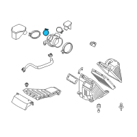 OEM Kia Sorento Clamp-Hose Diagram - 1471158006B