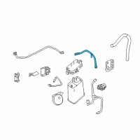 OEM Chevrolet Corvette Tube Diagram - 10276212