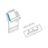 OEM 2009 Saturn Outlook Applique Diagram - 22825480