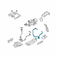 OEM 2019 BMW X6 Oil Pipe Diagram - 11-42-8-053-164