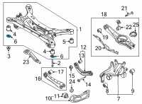 OEM Hyundai Tucson STOPPER-LWR Diagram - 55485-L0000