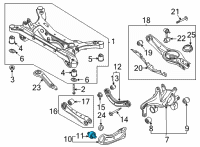 OEM 2022 Kia K5 Bush-Rr Trailing Arm Diagram - 55278L0000