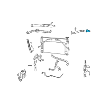 OEM 2009 Chrysler Town & Country Housing-THERMOSTAT Diagram - 4892307AA