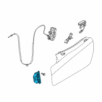 OEM 2003 Dodge Viper Hinge-Front Door Diagram - 4865462AG