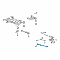 OEM 2009 Acura TSX Arm A, Right Rear (Lower) Diagram - 52370-TL0-E00